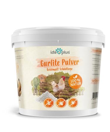 Ida Plus - Gurlite powder against mites - of course against the red bird mite - more effective than pebbles or pebbles - ecologically approved - for chickens quail & other poultry - without chemistry 250 g (1 Pack)