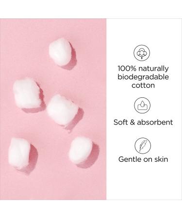 Diane 100% Cotton Balls DEE051 - 100 Count Pack | Soft and Absorbent 100-Pack Balls - Buy Online on GoSupps.com