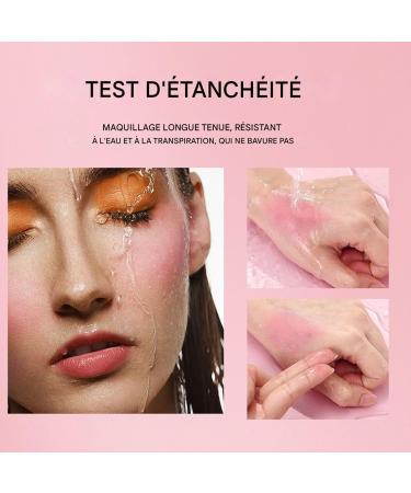 Blusher Palette 16 Colours Makeup Palette Creamy Blusher and Eyeshadow Concealer High Light Anti-Water Ideal for Make-Up Face Travel Evening - Buy Online on GoSupps.com