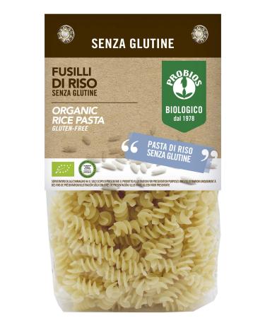 Probios Probios Fusilli Pack of 8 packs of premium quality organic and gluten-free rice noodles 8 x 400g