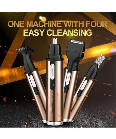 Professional Ear and Nose Hair Trimmer - Waterproof Facial & Eyebrow Hair Clipper for Men & Women | Easy Cleaning & International Shipping - Buy Online on GoSupps.com