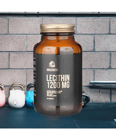 Grassberg Lecithin 1200 mg (60 capsules) Unflavored - Buy Online on GoSupps.com