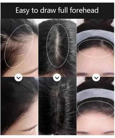 Hairline Powder Hair Shadow Powder for Filling in Thinning Hair Hair Root Dye Touch Up hair powder Hair Root Concealer For Makeup for Men and Women Windproof & Sweatproof with Mirror &Puff (Black) - Buy Online on GoSupps.com