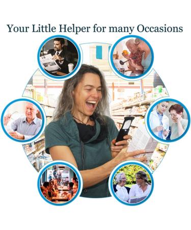 EasY Magnifier 3X Pocket Magnifying Glass with LED Light - Perfect for Reading Fine Print, Seniors, and Close Work - Buy Online on GoSupps.com