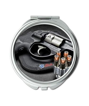 YENDOSTEEN Mirror Travel Mirror pistol calibers Round Mirror new gun pocket mirror portable mirror