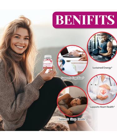 UXOEJIK Magnesium L-Threonate Gummies - with Vitamin D K2 & Omega-3 Fish Oil - Natural Berry Flavor 90 Gummies - Buy Online on GoSupps.com