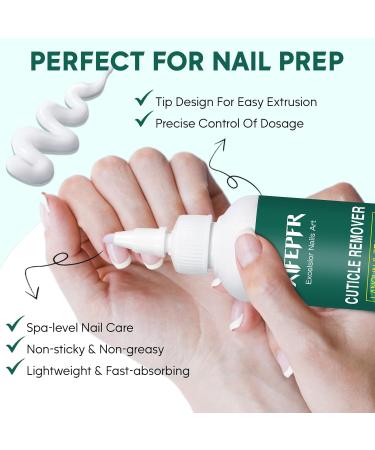 Cuticle Remover 8.45 FL OZ - Instant Softener & Salon Quality Care with Rosemary Scent - Professional Nail Care Gift for Women - Buy Online on GoSupps.com