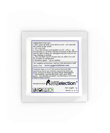 Kefir Starter Cultures - Creamy and Mild Milk Kefir Sachets (3 Sachets) - 3 Count - Buy Online on GoSupps.com