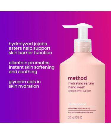 Method Hand Wash Hydrating Serum Pure Peace 10 oz Pure Peace 10 Fl Oz (Pack of 1) - Buy Online on GoSupps.com