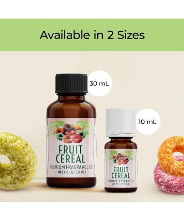 Good Essential Professional Fruit Cereal Fragrance Oil 30ml - Ideal for Candles Soaps Lotions Diffusers | Fruity Cereal Scented Oil for Candle Making - 1 Fl Oz - Buy Online on GoSupps.com