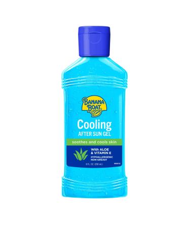 Banana Boat Cooling After Sun Gel 8oz | Aloe Vera and Vitamin E Gel After Sun Care Cooling Gel Aloe Vera Gel for Sunburn Relief 8oz