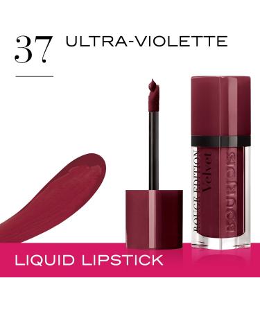 Bourjois Rouge Edition Velvet Liquid Lipstick 37 Ultra-Violette - 6.7ml - Buy Online on GoSupps.com