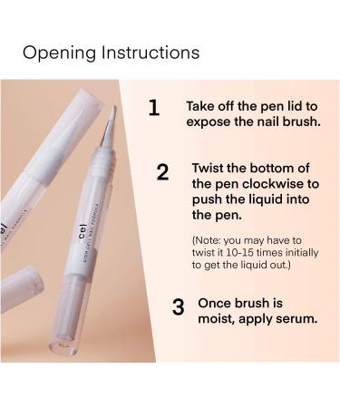 Cel MD Cuticle Oil Pen Set - Nail Repair Serum for Damaged Nails - Strengthens and Nourishes Cuticles - 2 Pack - Buy Online on GoSupps.com