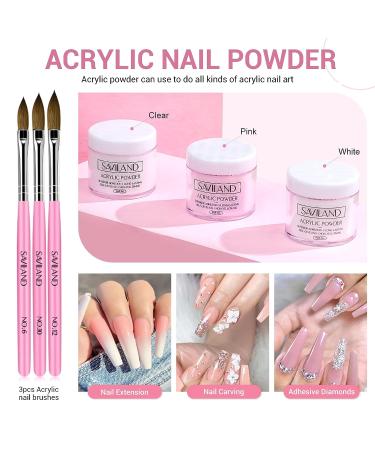 Saviland Acrylic Nail Kit with Nail DrillAll in 1 Nails Kit Acrylic Set Professional Acrylic with Everything U V Light nails tips Nail Art Brush Glitter Nail Powder Nail Stuff for Home DIY Salon Use (Without Acrylic Liquid) B- Acrylic Nail Kit with Nail D - Buy Online on GoSupps.com