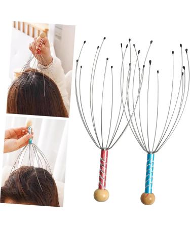 Frcolor 6STK Head Massager - Scalp Scratcher & Handy Hair Massage Tool | Best Scalp Relief & Relaxation - Buy Online on GoSupps.com