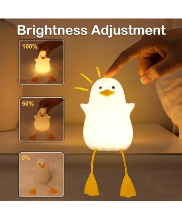 CooPark LED Duck Night Light - Timer, Dimmable, USB Rechargeable - Buy Online on GoSupps.com