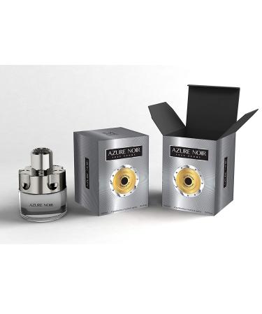 Azure Noir Pour Homme for Men 3.4oz/100ml (Inspired by Wanted) Eau de Toilette Natural spray - Buy Online on GoSupps.com