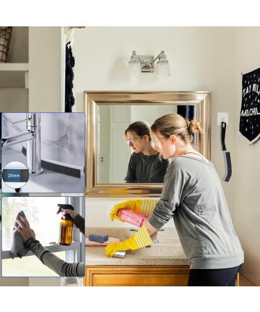 JALCH 12 Pcs Complete Cleaning Bundle 4 Hard-Bristled Crevice Cleaning Brush & Double-Faced Kitchen Sponge & Thick Absorbent Towel - for Bathroom Kitchen Doors & Windows - Easy & Effective - Buy Online on GoSupps.com