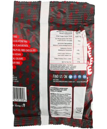 Freedom Mallows Freedom Mallows Strawberry Chocolate Mouthpieces 100g - Buy Online on GoSupps.com