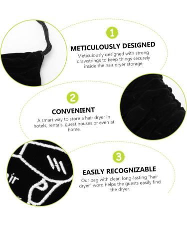 FOMIYES 10 Pcs Storage Bag Cloth Bags Drawstring Cosmetics Organizer Bag Guest Room Supplies Travel Bag Hair - Buy Online on GoSupps.com