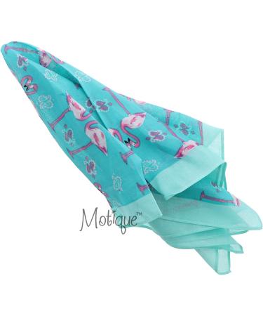 Set of 3 Flamingo Print Design Bandanas - Trendy and Stylish Accessory - Buy Online on GoSupps.com