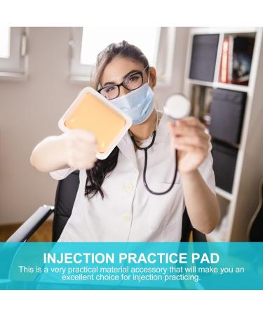 ULTECHNOVO Silicone Intramuscular Injection Training Pad - 3pcs Practice Pads for Nurse Medical Trainer - Buy Online on GoSupps.com