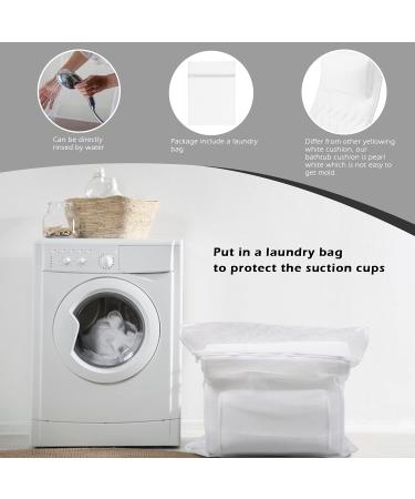 Premium AEROiVi Full Body Bath Pillow with Lumbar Support - 14 Suction Cups, 3D Air Mesh - Universal Fit for Ultimate Comfort - Buy Online on GoSupps.com