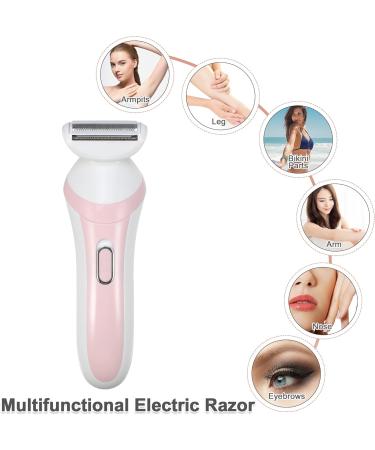 Vocoste Electric Bikini Trimmer for Women | Waterproof Pink Razor for Body Face & Legs | Portable Fashion Grooming - Buy Online on GoSupps.com