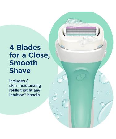 Schick Intuition Sensitive Skin Refill Razor with Vitamin E & Aloe - Pack of 1 - Buy Online on GoSupps.com