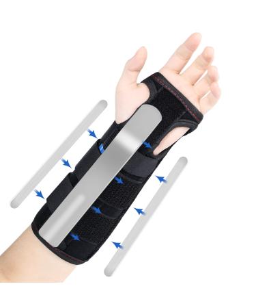 iophi wrist bandages wrist bandage with metal rail adjustable left and right hand wristwear wrist sauce for tendonitis and carpal tunnel syndrome