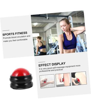 FOMIYES 2 STK Massage Globe & Face Roller | Self-Massage Gear | Hand-held Training & Yoga Ball | International Shipping Available - Buy Online on GoSupps.com