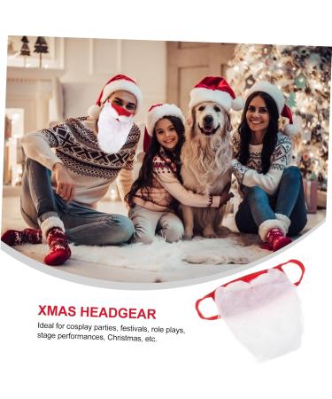 Nolitoy Thermal Mask - Christmas Storm Hood & Winter Face Mask for Cycling & Cosplay | 33x31cm - Buy Online on GoSupps.com