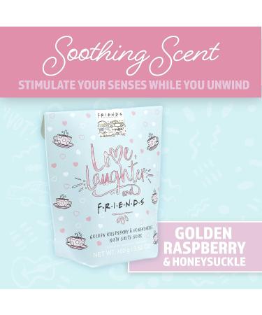 Paladone Friends Beauty Bath Salts - Raspberry & Honeysuckle | Officially Licensed Merchandise - Buy Online on GoSupps.com