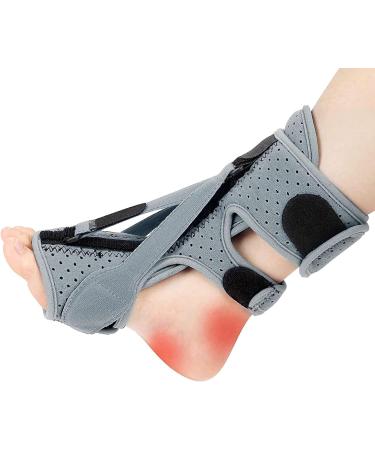 Plantar Fasciitis Night Splint 3 Adjustable Straps Plantar Fasciitis Relief Night Splint Relief Brace for Plantar Fasciitis Relief Achilles Tendonitis and Foot Drop for Plantar Fasciitis Women and Men