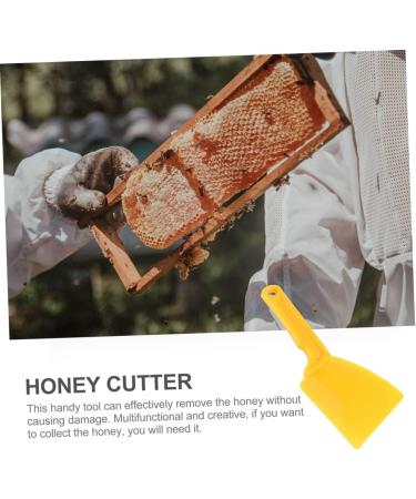 POPETPOP 2pcs Plastic Honey Spatula Plastic Dough Scraper Beekeeping Honey Scraper Extractor Multifunction - Buy Online on GoSupps.com