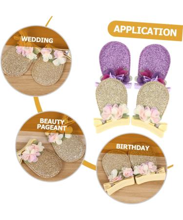 FRCOLOR 2 Pairs Bunny Ear Hair Clip Rabbit Ear Hair Clips Hair Barrettes Baby Girl Outfit Baby Girls' Hair Accessories Chinese New Year Hair Clips Chinese New Year Hair Accessories Cute - Buy Online on GoSupps.com