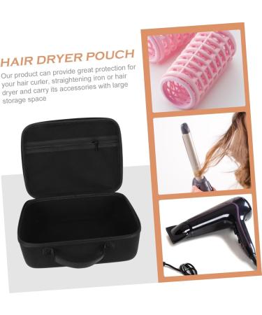 Baluue 2 Pcs Hair Dryer Storage Bag Hair Dryer Hard Case Travel Hair Dryer Travel Case Carrying Black Eva - Buy Online on GoSupps.com