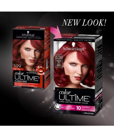 Schwarzkopf Color Ultime 5.29 Vintage Red Hair Color Cream - Buy Online on GoSupps.com
