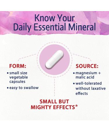 Bonawell High Absorption Magnesium Malate Capsules for Muscle Relaxation & Energy Production - 90 Ct Vegan & Non-GMO Formula - Buy Online on GoSupps.com