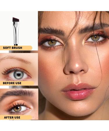 ELESDA Angled Eyebrow Brush and Comb - Double-Ended Brow Brush for Eye Makeup - Buy Online on GoSupps.com
