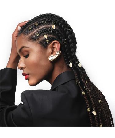 RED by KISS Hair Jewelry DIY Kit for Women - Charms, Beads, Cuffs, Rings, Metallic Cords for Braids, Dreadlocks - Hair Decoration Set (Kit 1) - Buy Online on GoSupps.com