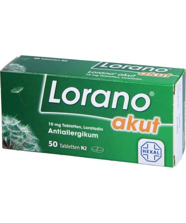 Lorano Acute Tablets - Fast Allergy Relief | Buy Internationally | Shop Now - Buy Online on GoSupps.com