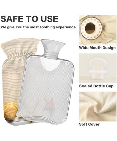 Buy Naanle Seesters Hating Back Transparent Hot Water Bottle 2L - Large Bed Warmers for Pain Relief | Hot & Cold Therapy - Buy Online on GoSupps.com