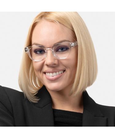 X Frame Therapy Blue Light Glasses for Men & Women - Acetate Blueblock Screen Glasses for Eye Protection - Buy Online on GoSupps.com