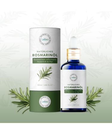 LEBBIO Rosemary Oil HIGH DOSE - 100% Pure Hair Growth Stimulator for Thinning Hair - Best Hair Loss Solution - Buy Online on GoSupps.com