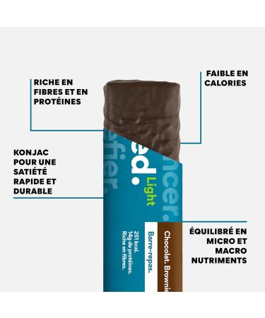 6-day slimming cure Feed. | 250kcal low in sugar | Konjac proteins fibers & 25 vitamins and minerals | Made in France vegan & gluten-free | 12x70g - Buy Online on GoSupps.com