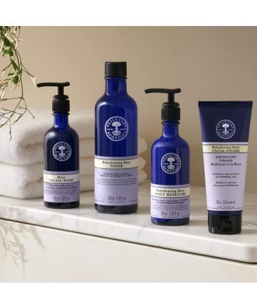 Neal's Yard Remedies Rose Facial Wash | Vegan | 100ml - Buy Online on GoSupps.com