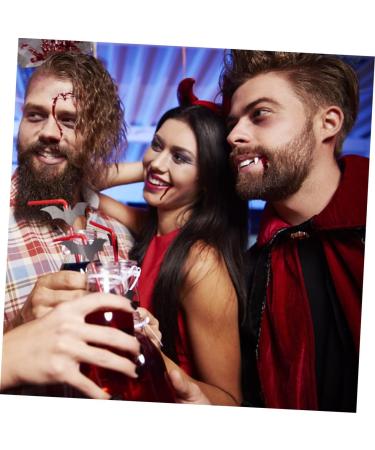 Lurrose 60 STK Halloween Teeth - Realistic Cosplay Werewolf Teeth for Parties | Artificial Plastic Tubs - Buy Online on GoSupps.com