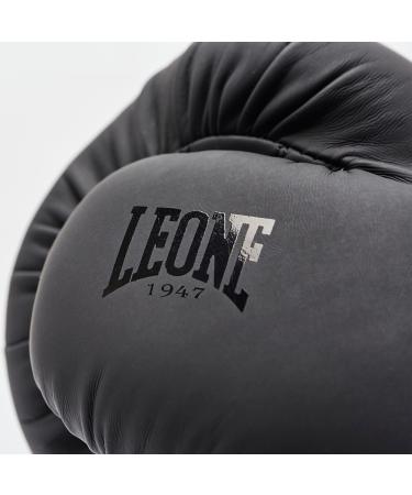 LEONE 1947 Black Edition Boxing Gloves - 14 OZ GN059 | Premium Quality International Shipping - Buy Online on GoSupps.com