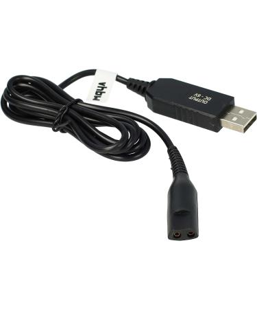 Buy vhbw Charging Cable for Braun Shavers - Compatible with BG 3350 BT 3040 BT 3041 BT 3042 & More - 120 cm Power Cable - Buy Online on GoSupps.com
